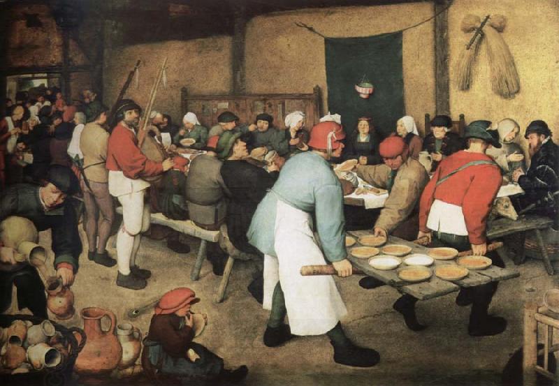 Pieter Bruegel the peasant wedding China oil painting art